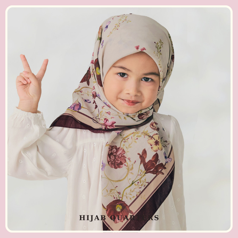 Jannah Collection (Kids Induk Maroon)
